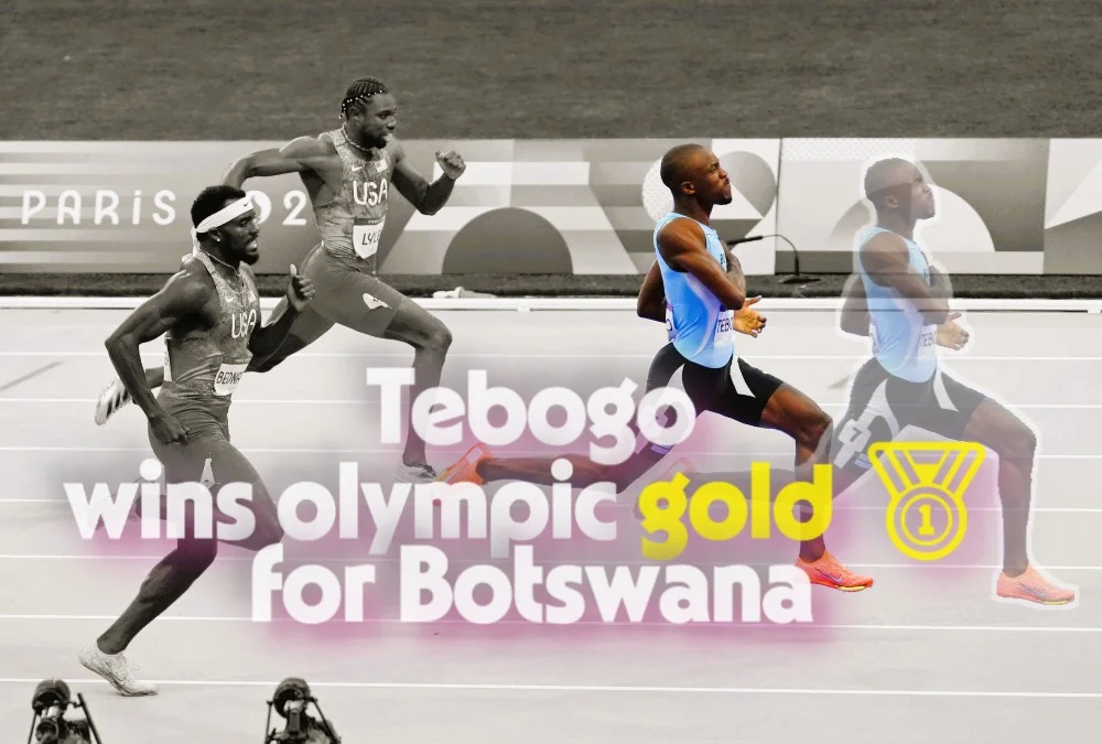 Cover image of post: Letsile Tobogo - Botswana's first gold at the 200m olympics