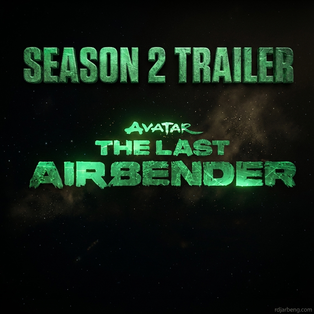 Avatar The Last Airbender Season 2 Title Card with Earth Kingdom background