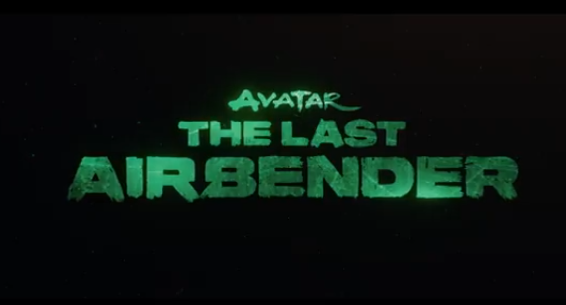 a screenshot of avatar the last airbender in green/jade earth themed color from the netflix trailer
