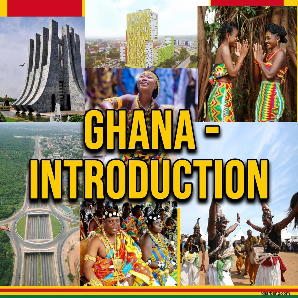 Cover image for Ghana, an Introduction- All That Glitters is Still Gold