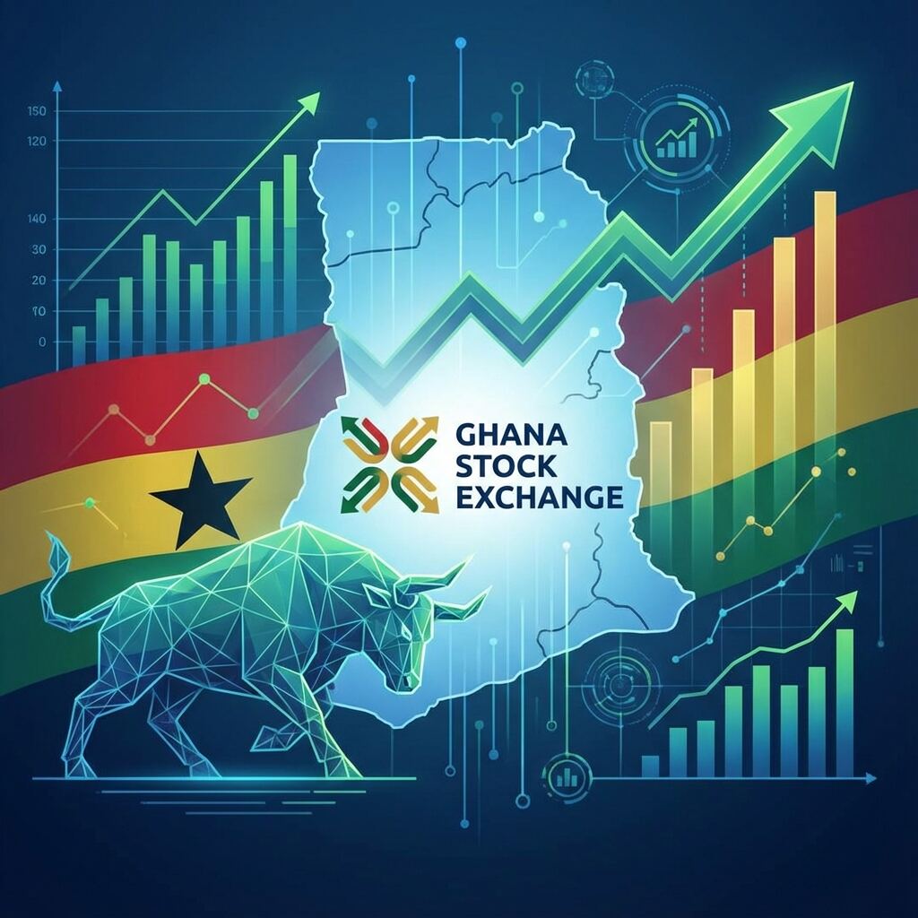 Ghana Stock Exchange Concept Art