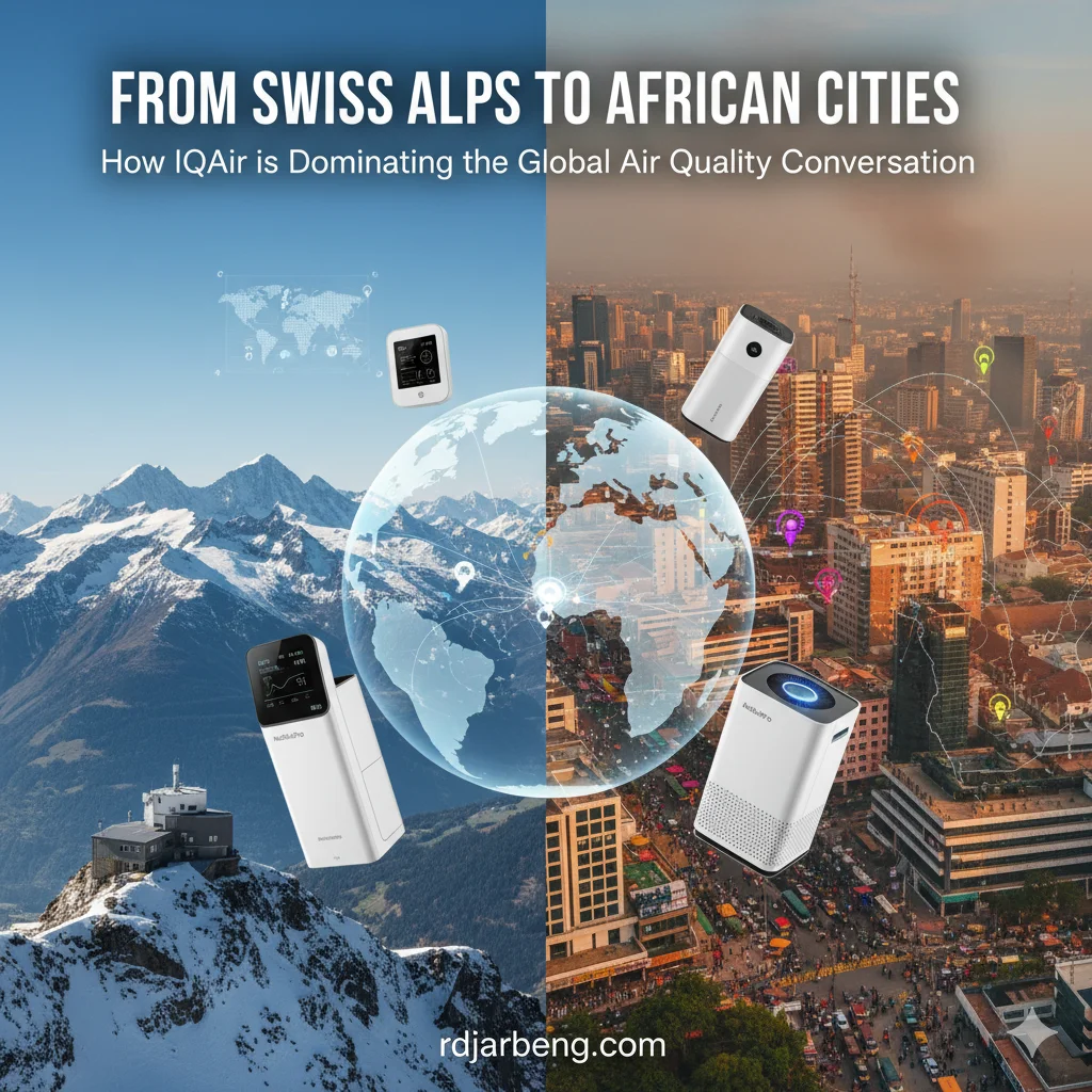 From Swiss Alps to African Cities: How IQAir is Dominating the Global Air Quality Conversation