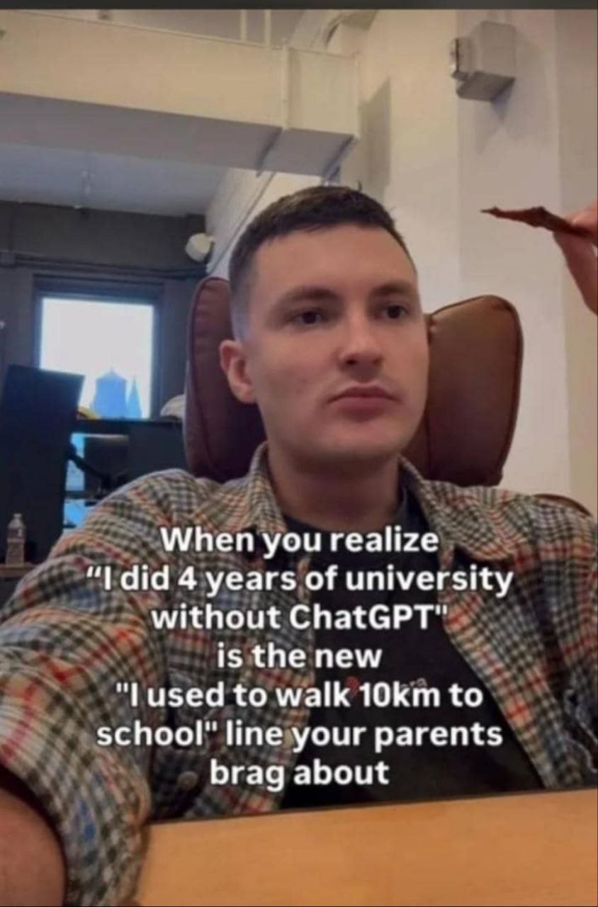 The new parents with ChatGPT