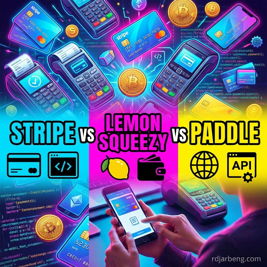 Cover image of post: The Developer's Guide to Payment Platforms: Stripe, Lemon Squeezy, Paddle, and Paystack