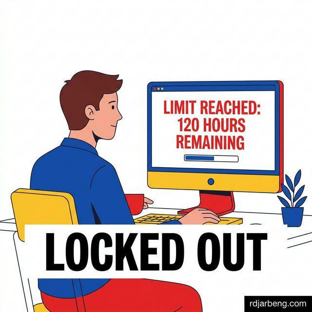 Cover image showing an AI user locked out of the Antigravity IDE