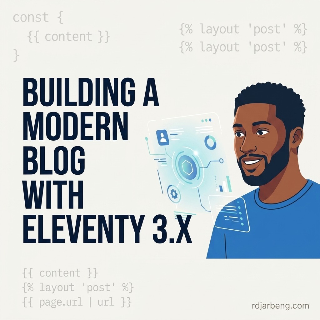 Building a Modern Blog with Eleventy 3.x Building a Modern Blog with Eleventy 3.x
