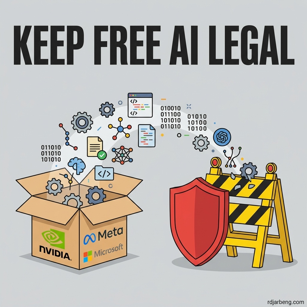 AI Companies Want to Keep Free AI Models Legal But The Company Behind Claude Wants a Safety Net First.