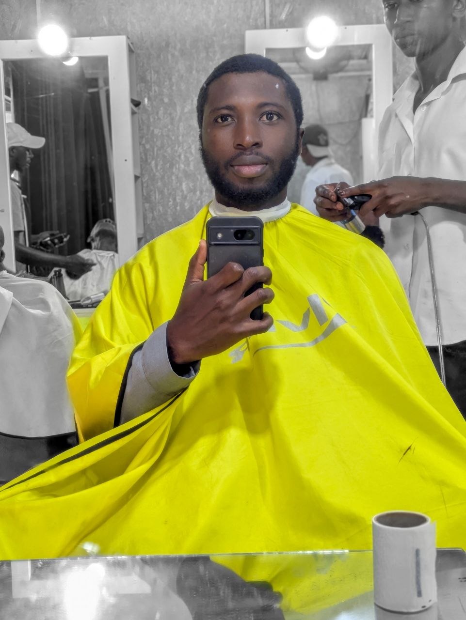 Richard's Haircut From Danny the Barber