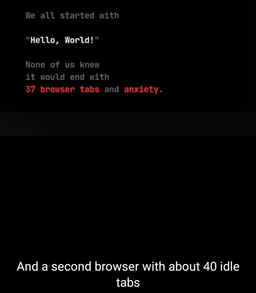 We All started with Hello World