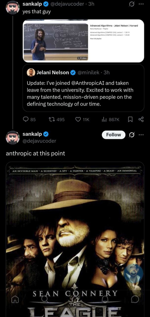 Anthropic is pulling top talent from all the big institutions