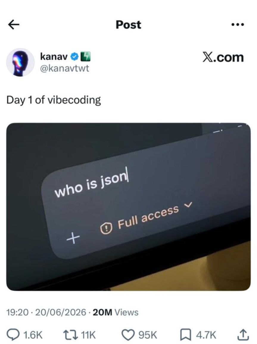 Day 1 of vibe coding
