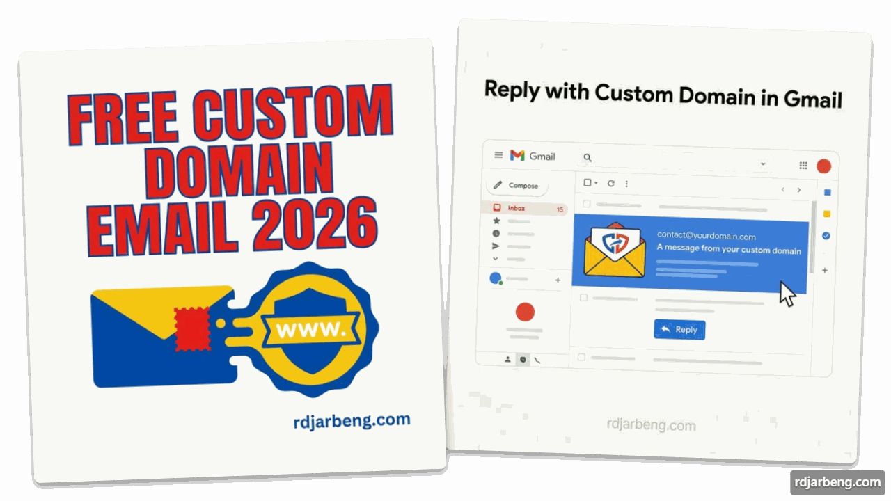 Covers of the posts in the series Custom Domain Email