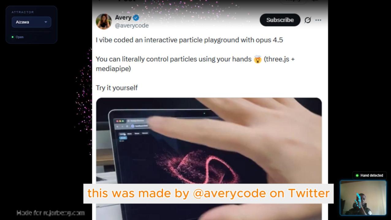 Particles Interactive Demo by RDjarbeng