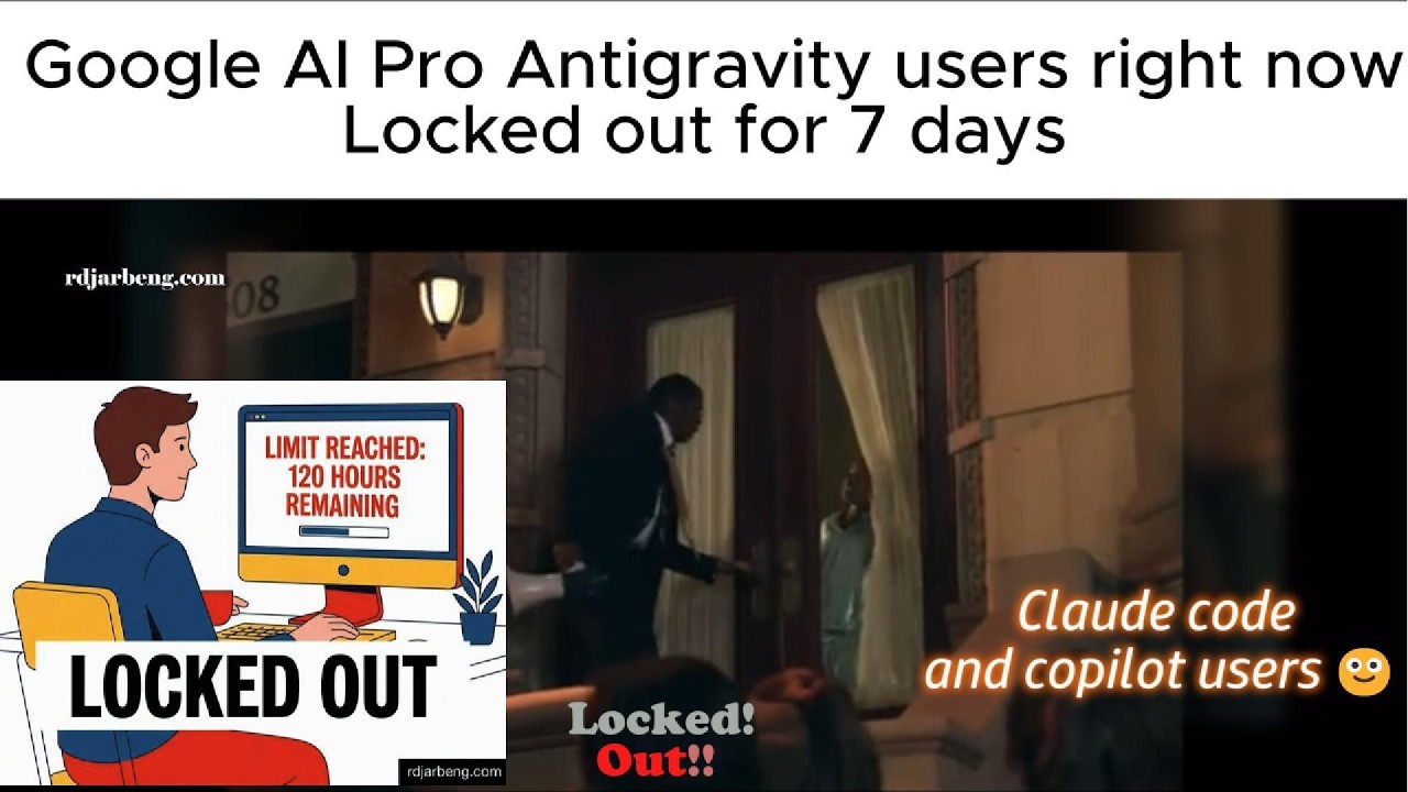 Google AI Pro Users Locked out of Antigravity IDE after paying $200 a Year