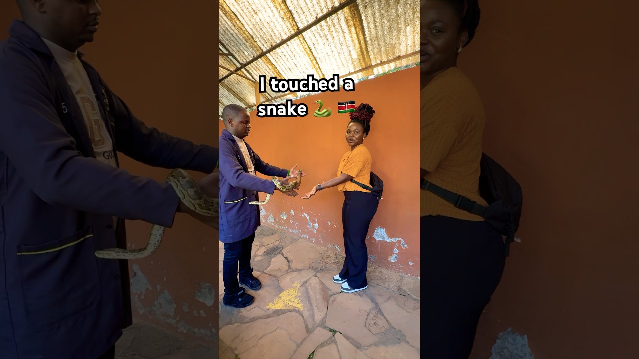 Visiting the Kenyan Snake Park in Nairobi a brave visit ft. Growing with Dzidzi