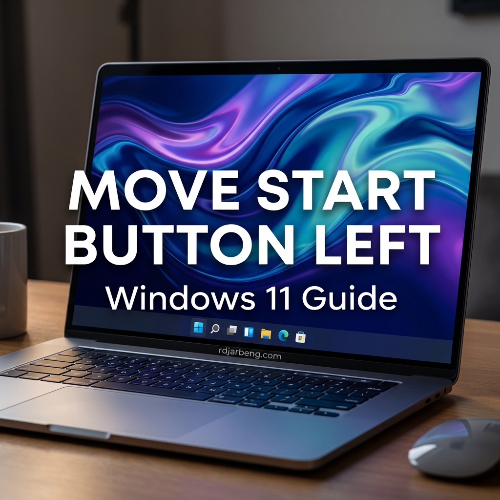 Guide to moving the Windows 11 Start button to the left